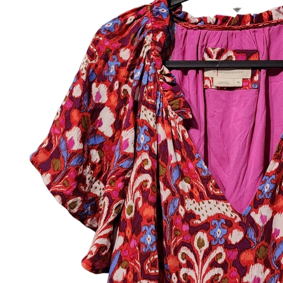 By Anthropologie Tiered Mini Dress - Picture 5 of 12